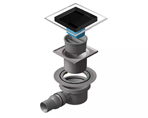 Купить Душевой трап Pestan Confluo Standard 13000107 с решеткой в магазине сантехники Santeh-Crystal.ru