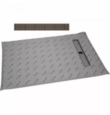 Душевая плита Radaway RadаDrain 109x79 5DLB1108A/5R055B с решеткой под плитку Basic