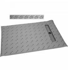 Душевая плита Radaway RadаDrain 119x79 5DLB1208A/5R055R с решеткой Rain