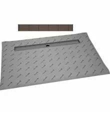 Душевая плита Radaway RadаDrain 119x79 5DLA1208A/5R095B с решеткой под плитку Basic