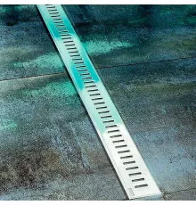 Душевой лоток Ravak Zebra OZ 105 X01393 с решеткой Хром