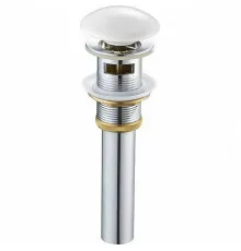 Донный клапан SantiLine SL-101 с переливом Белый