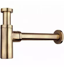 Сифон для раковины SantiLine SL-117 Бронза