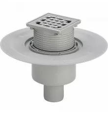 Душевой трап Viega Trap 4926 556914 с решеткой Нержавеющая сталь