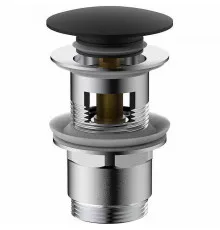 Донный клапан Vincea DPU-1B01MB click-clack Черный матовый