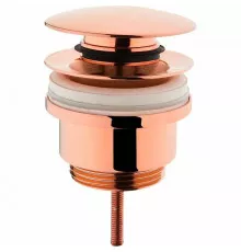 Донный клапан Vitra Origin A4514926 click-clack Медь