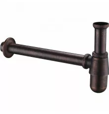 Сифон для раковины WasserKRAFT A095 Темная бронза