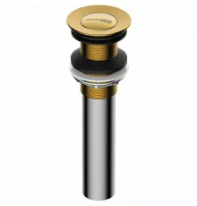Донный клапан WasserKRAFT A252 Click-Clack Золото матовое