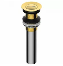 Донный клапан WasserKRAFT A253 Click-Clack Золото