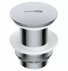 Донный клапан WasserKRAFT A244 Click-Clack Хром