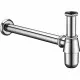 Купить Сифон для раковины WasserKRAFT A071 Хром в магазине сантехники Santeh-Crystal.ru