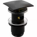 Донный клапан WasserKRAFT Abens A164 click-clack Черный матовый Донный клапан WasserKRAFT Abens A164 click-clack Черный матовый