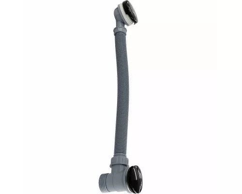 Купить Слив-перелив WasserKRAFT Glan A204 click-clack Черный глянец в магазине сантехники Santeh-Crystal.ru
