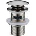 Донный клапан Boheme 612/2-NB click-clack Никель брашированный