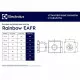 Приобрести Вытяжной вентилятор Electrolux Rainbow EAFR-100 НС-1139018 Silver в магазине сантехники Santeh-Crystal.ru