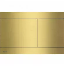 Клавиша смыва Alcaplast FUN-BRASS Матовое золото