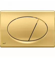 Клавиша смыва Alcaplast Basic M75 Золото