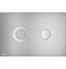 Клавиша смыва Alcaplast Flat Alunox TURN Матовый металл