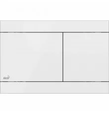 Клавиша смыва Alcaplast Flat Color FUN-WHITE Белая