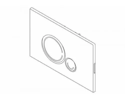Приобрести Клавиша смыва BelBagno Sfera BB015-SR-CHROME Хром глянцевый в магазине сантехники Santeh-Crystal.ru