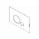 Приобрести Клавиша смыва BelBagno Sfera BB015-SR-CHROME Хром глянцевый в магазине сантехники Santeh-Crystal.ru