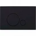 Клавиша смыва BelBagno Sfera BB017-SR-NERO.M Черная матовая