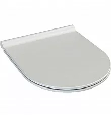 Сиденье для унитаза Boheme Bianca 966-WM Белое матовое с микролифтом