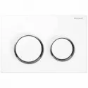 Клавиша смыва Geberit Omega 20 115.085.KJ.1 Белая Клавиша смыва Geberit Omega 20 115.085.KJ.1 Белая
