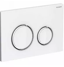 Клавиша смыва Geberit Sigma 21 115.884.SI.1 Белая Хром