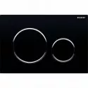 Клавиша смыва Geberit Sigma 20 NEW 115.882.14.1 Матовый черный Клавиша смыва Geberit Sigma 20 NEW 115.882.14.1 Матовый черный