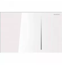 Клавиша смыва Geberit Sigma 70 115.620.SI.1 Белое стекло