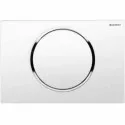 Клавиша смыва Geberit Sigma 10 115.758.KJ.5 Белый/хром Клавиша смыва Geberit Sigma 10 115.758.KJ.5 Белый/хром