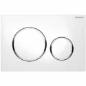 Клавиша смыва Geberit Sigma 20 115.882.KJ.1 Белый/хром Клавиша смыва Geberit Sigma 20 115.882.KJ.1 Белый/хром