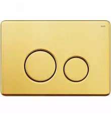 Клавиша смыва Iddis Unisteel UNS01GGi77 Золото