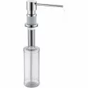 Дозатор для моющего средства Paulmark Kraft D003-431 Хром Белый матовый