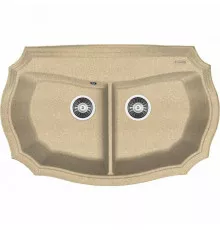 Кухонная мойка Florentina Эмилия-870 20.365.F0870.104 Бежевая