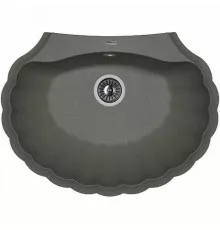 Кухонная мойка Florentina Гребешок-695 20.345.E0695.102 Черная