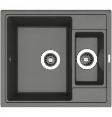Кухонная мойка Florentina Липси-580К 20.210.D0580.102 Черная