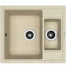 Кухонная мойка Florentina Липси-580К 20.210.D0580.104 Бежевая