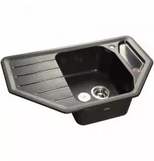 Кухонная мойка GranFest Corner GF-C800E Черная