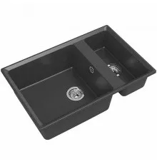 Кухонная мойка GranFest Level GF-LV-760K Графит