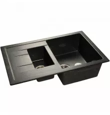 Кухонная мойка GranFest Quadro GF-Q775KL Черная