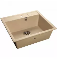 Кухонная мойка GranFest Quadro GF-Q560 Бежевая