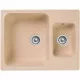 Заказать Кухонная мойка GranFest Quarz GF-Z09 Бежевая в магазине сантехники Santeh-Crystal.ru