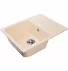 Кухонная мойка GranFest Quarz GF-Z13 Бежевая
