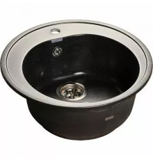 Кухонная мойка GranFest Rondo GF-R510 Черная