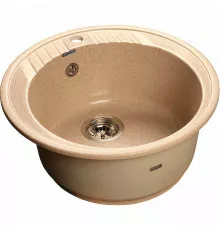 Кухонная мойка GranFest Rondo GF-R520 Песочная