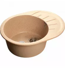 Кухонная мойка GranFest Rondo GF-R580L Песочная