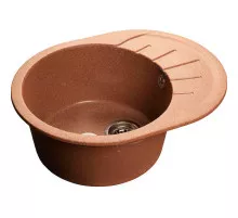 Кухонная мойка GranFest Rondo GF-R580L Терракот