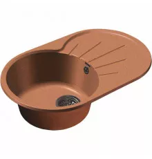 Кухонная мойка GranFest Rondo GF-R750L Терракот